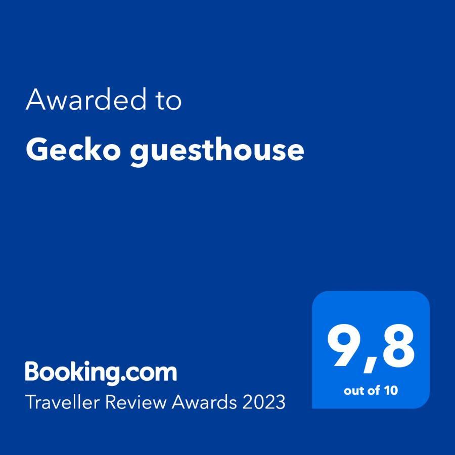 Gecko Guesthouse Айос-Николаос Экстерьер фото